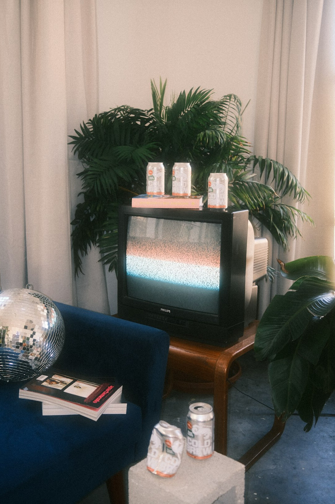 vintage television set