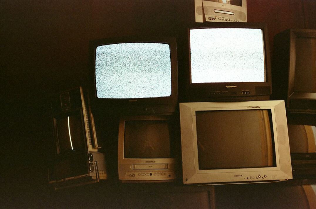 vintage television set