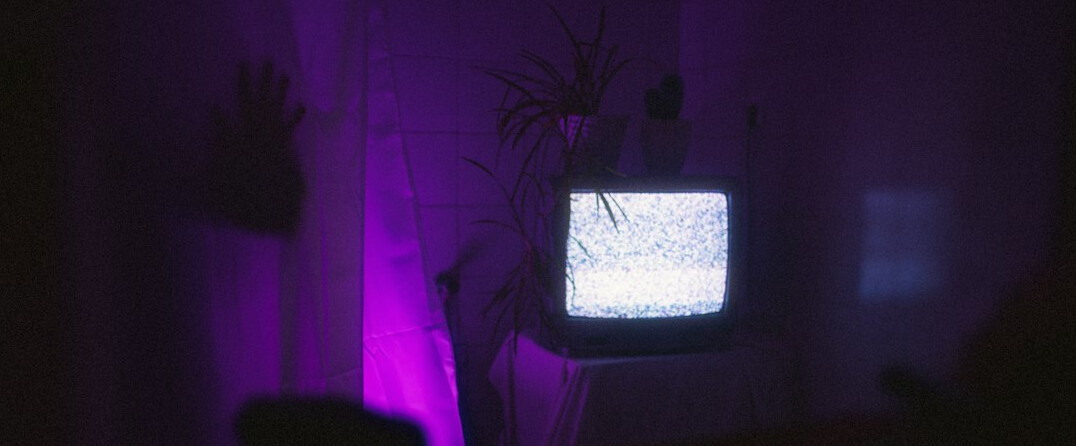 modern television screen