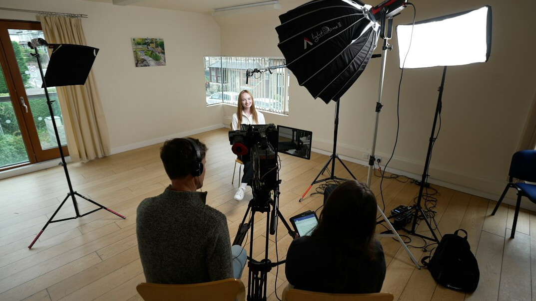 tv studio set